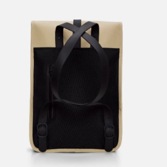 RAINS Mini Waterproof Backpack in Sand main image 5
